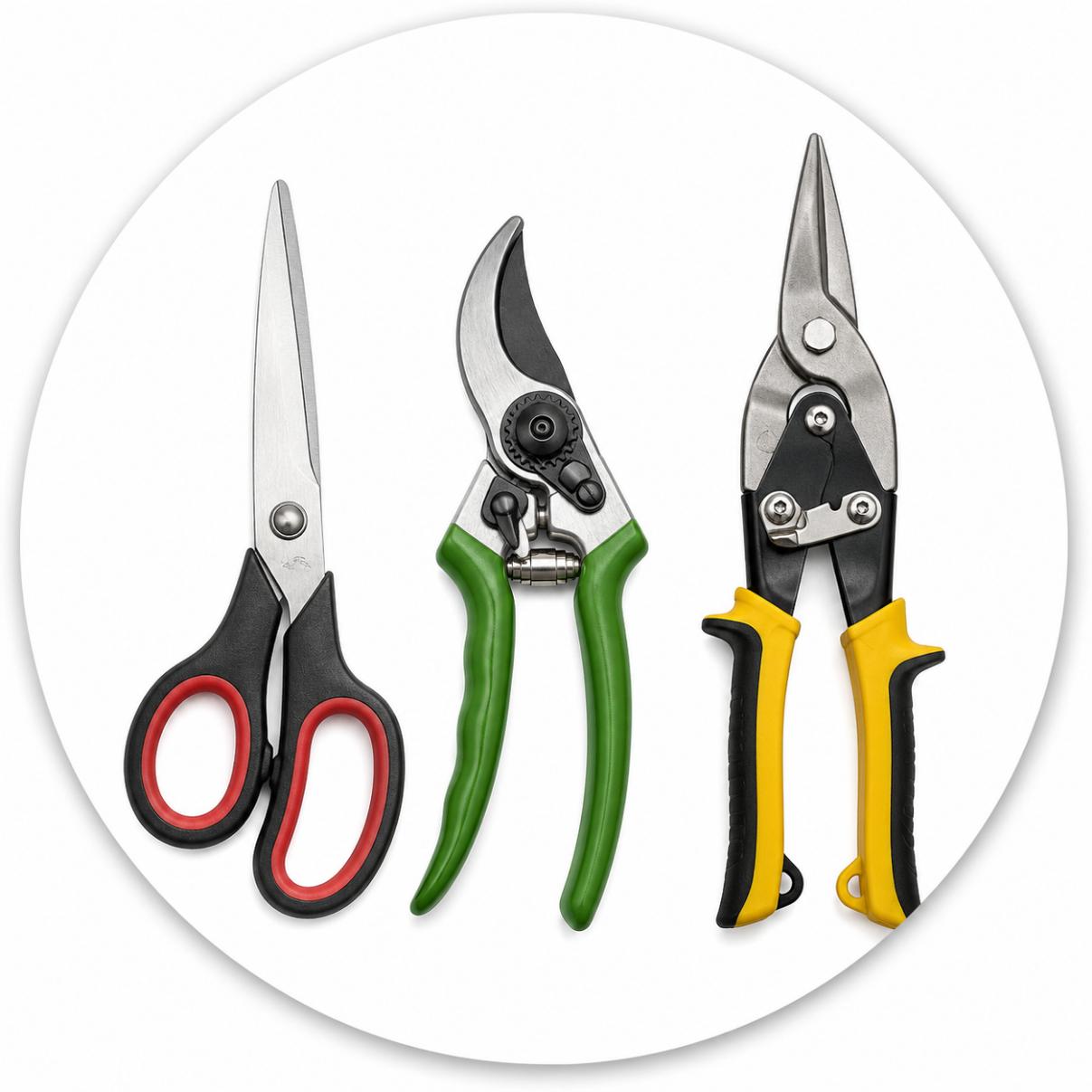 Kéo các loại – Kéo cắt đa năng, cắt cành và cắt tôn